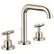 Brizo Litze Widespread Lavatory Faucet - Less Handles 65332LF-PNLHP - alternate 2